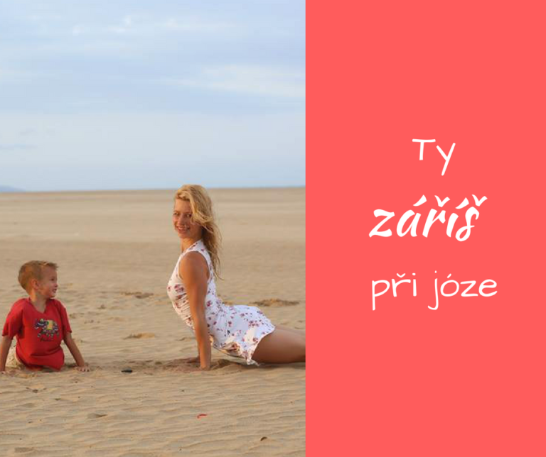 Pojď zářit díky józe s Yoga life Happy life