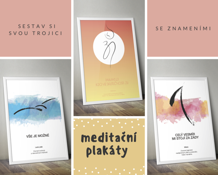 Meditační plakáty